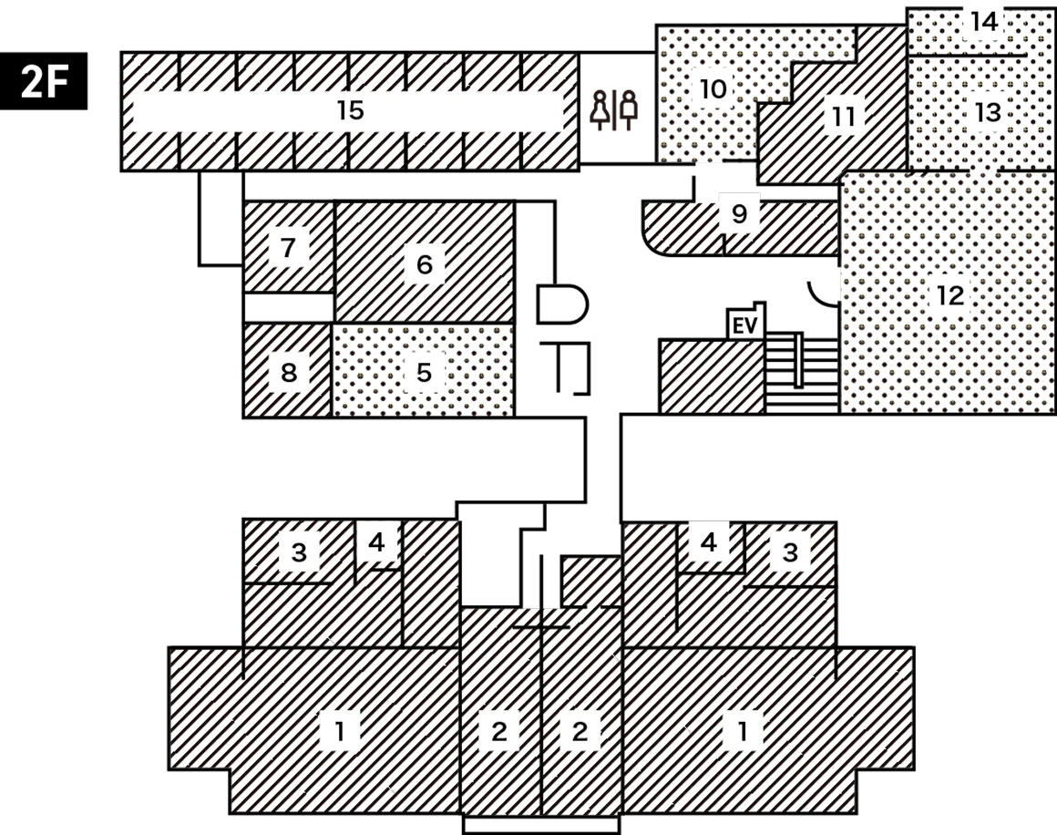 2階 フロアガイド